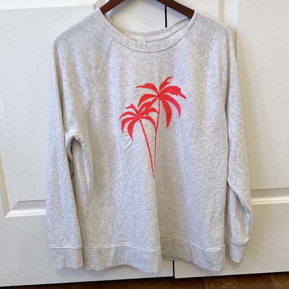 old navy palm tree sweatshirt